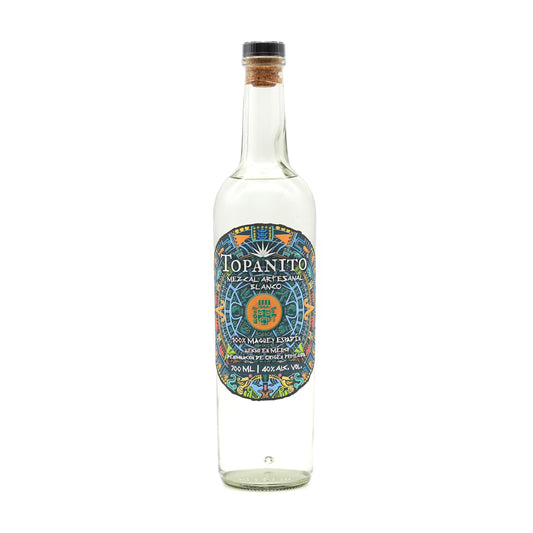 TOPANITO Mezcal Artesanal 100 % Espadín 0,7 l